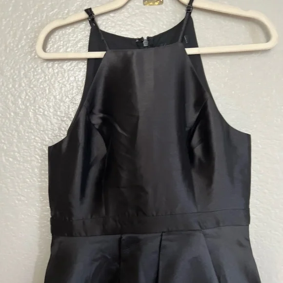 Broadway Show Black High-Low Maxi Dress - Picture 4 of 7